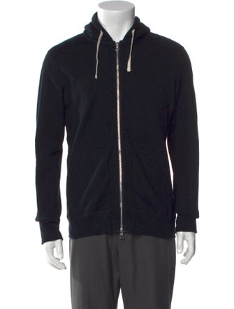 Reigning Champ V-Neck Long Sleeve Hoodie