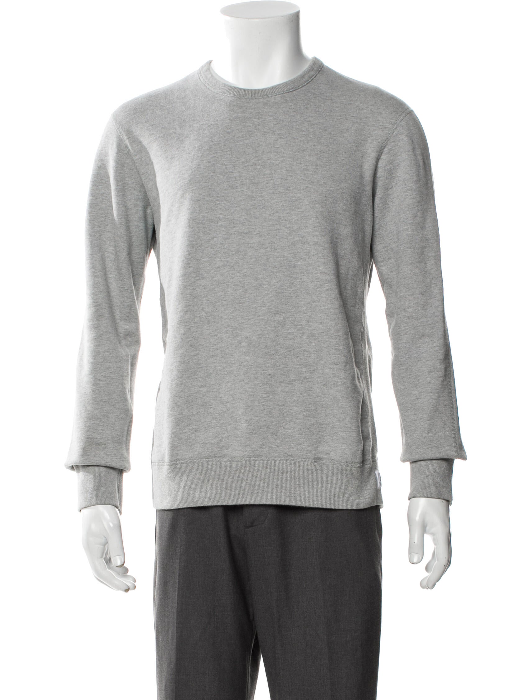 Reigning Champ Crew Neck Long Sleeve Sweatshirt