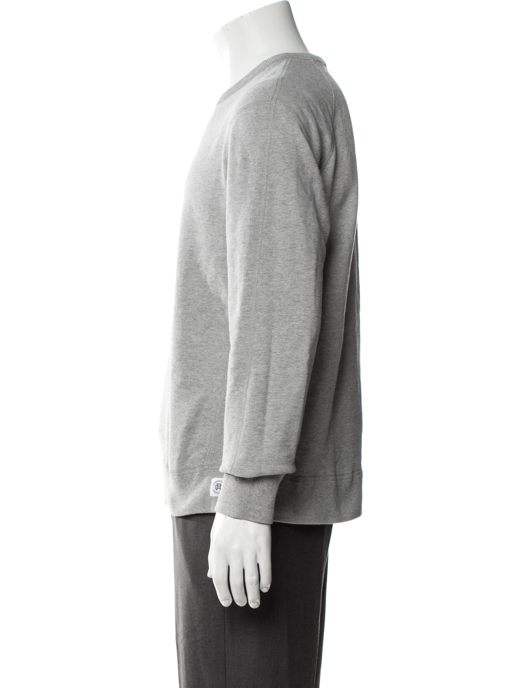 Reigning Champ Crew Neck Long Sleeve Sweatshirt