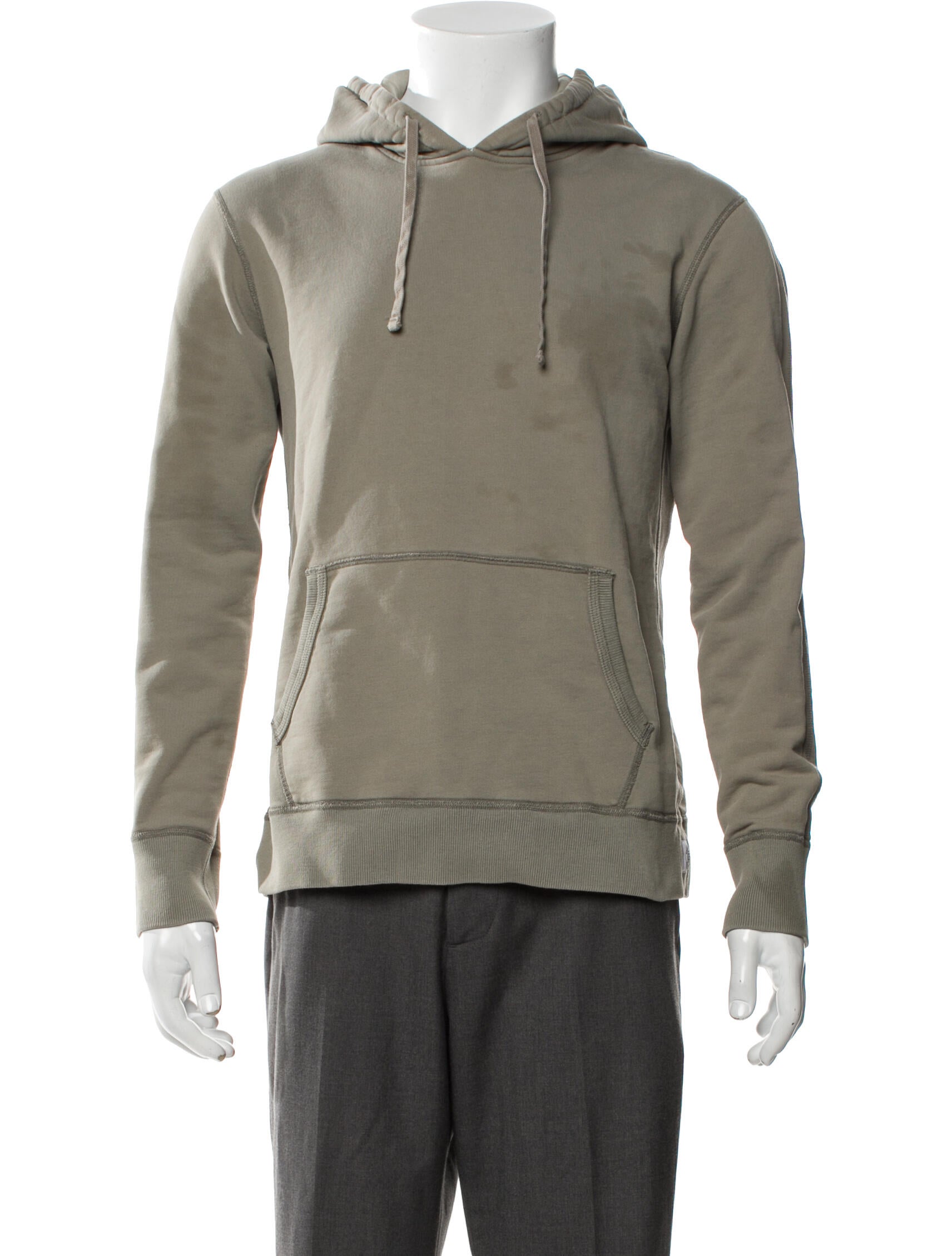 Reigning Champ V-Neck Long Sleeve Hoodie
