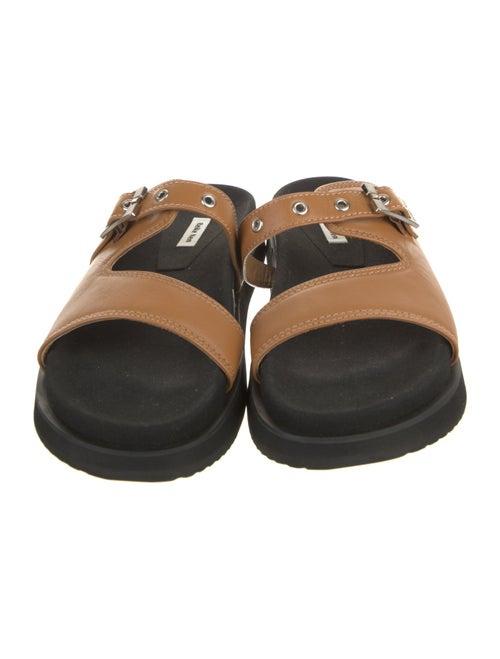 Reike Nen Leather Cutout Accent Slides