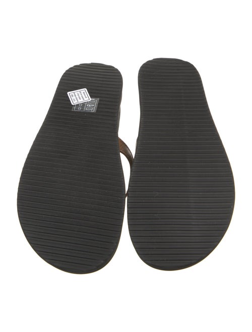 Reike Nen Leather Cutout Accent Slides