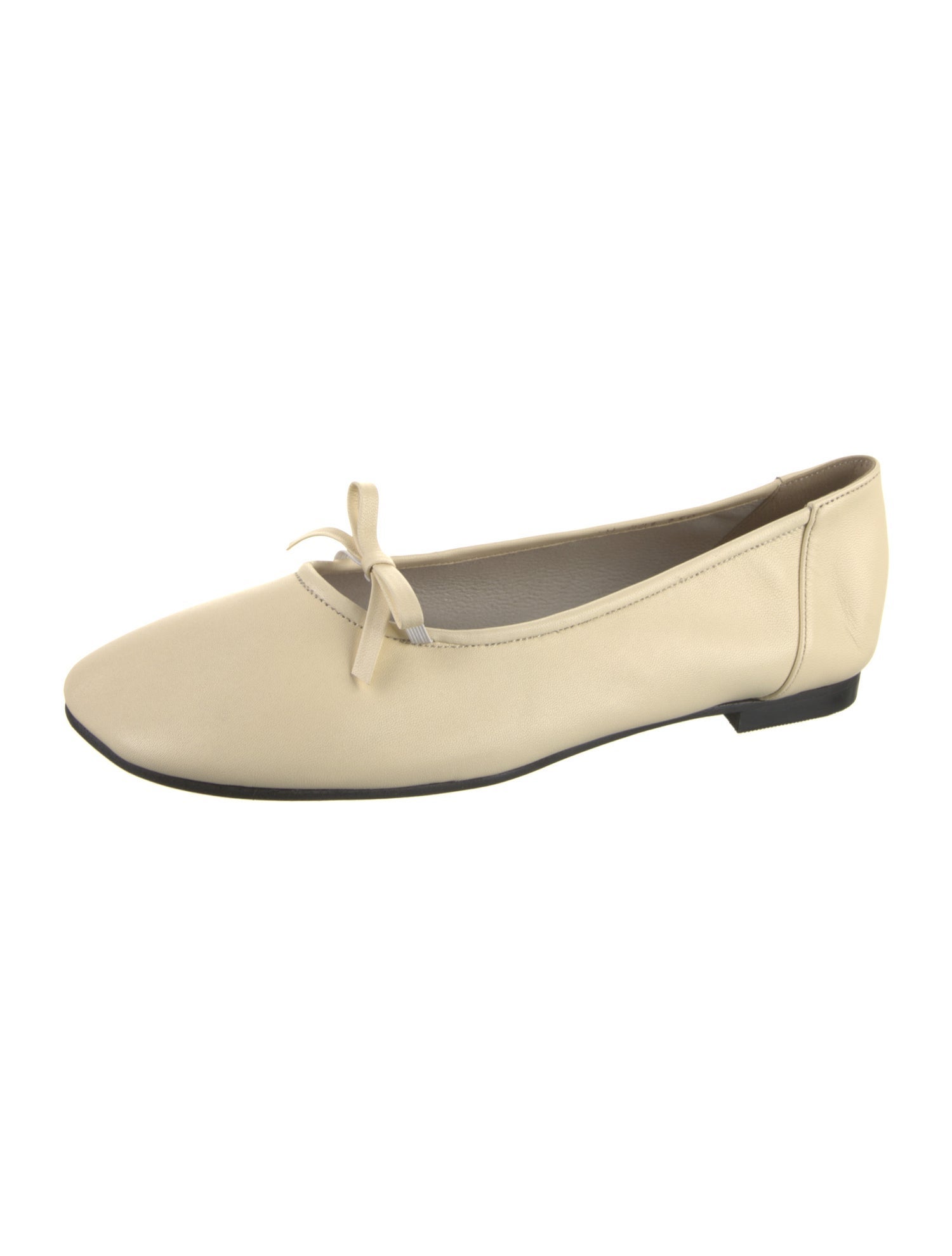 Reike Nen Leather Bow Accents Ballet Flats w/ Tags