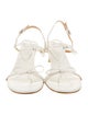 Reike Nen Leather Bow Accents T-Strap Sandals