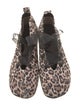 Reike Nen Suede Animal Print Ballet Flats