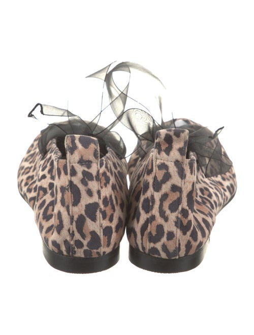 Reike Nen Suede Animal Print Ballet Flats