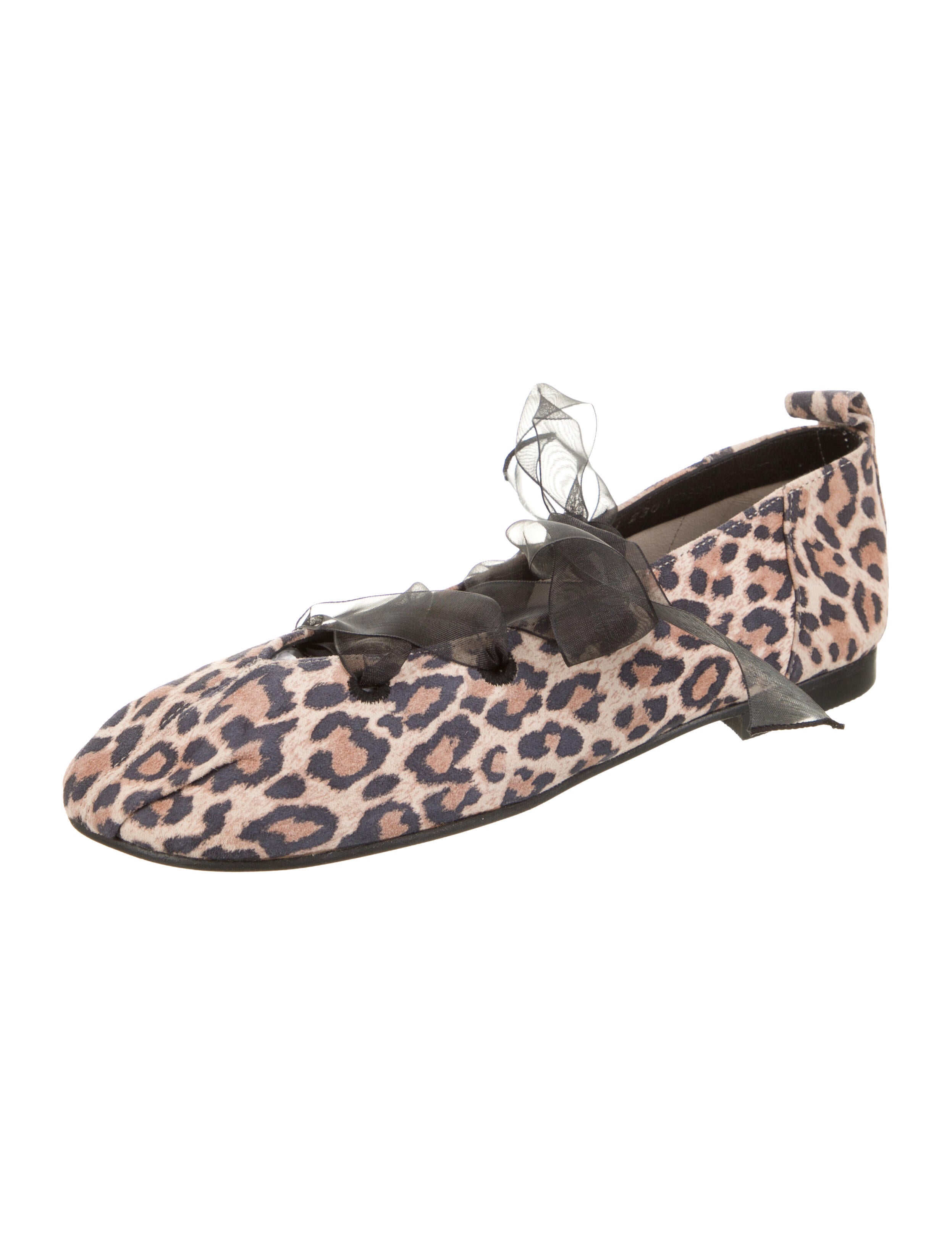 Reike Nen Animal Print Ballet Flats