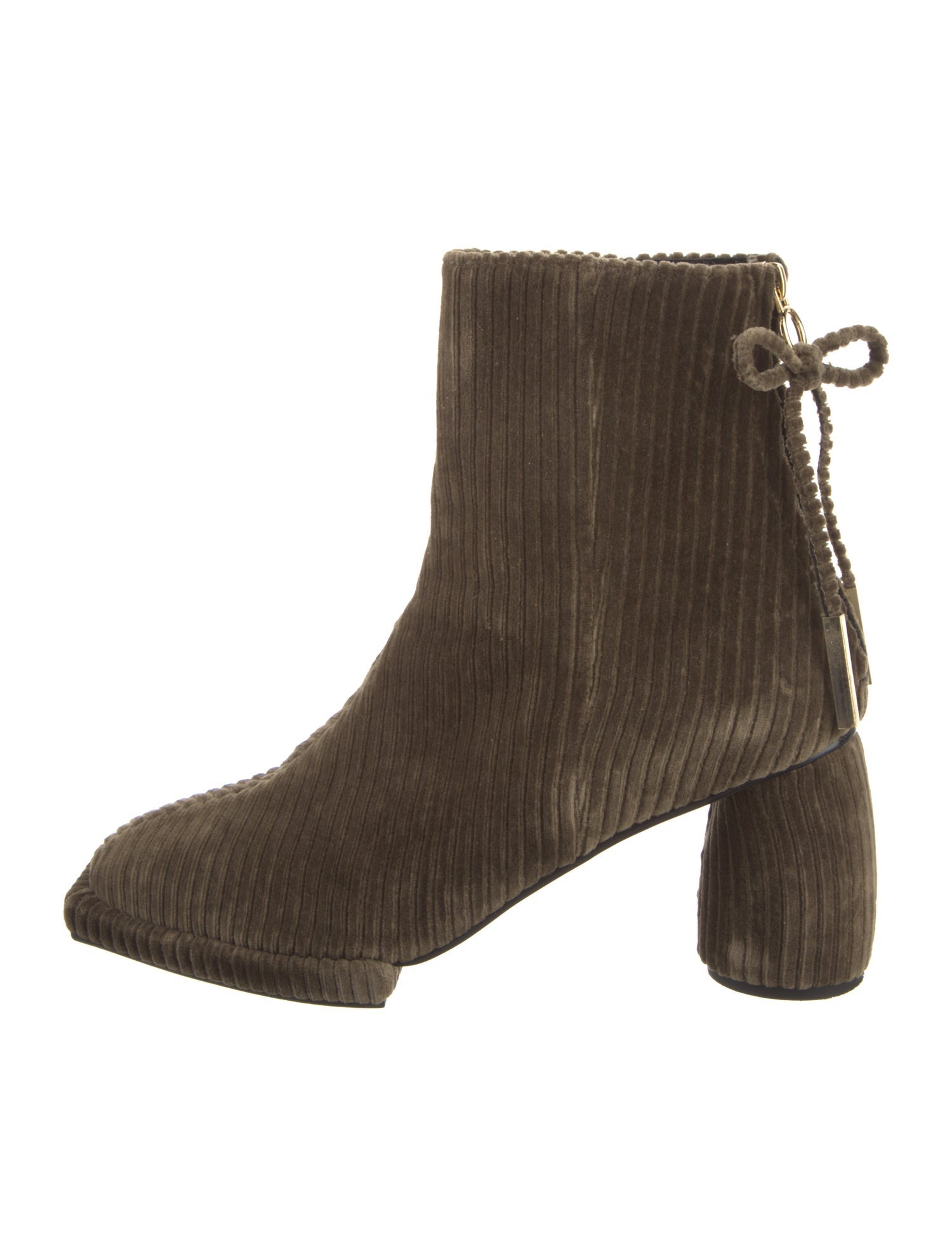 Reike Nen Velvet Tassel Accents Boots