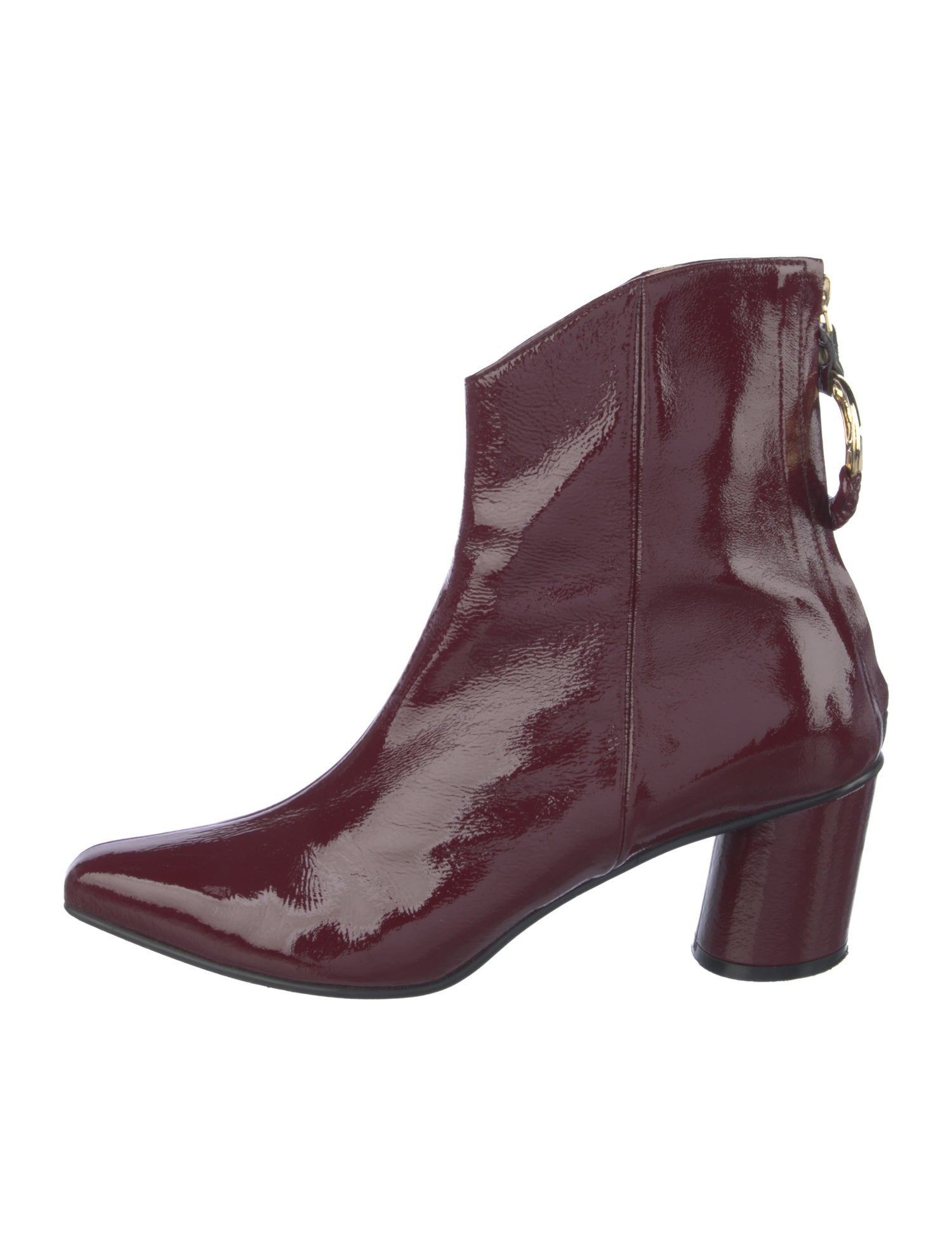 Reike Nen Patent Leather Lace-Up Boots