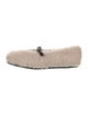 Reike Nen Shearling Mary Jane Flats
