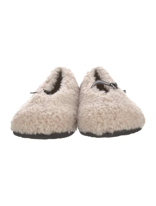 Reike Nen Shearling Mary Jane Flats