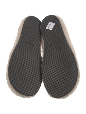 Reike Nen Shearling Mary Jane Flats