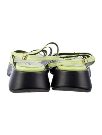 Reike Nen Leather Slingback Sandals