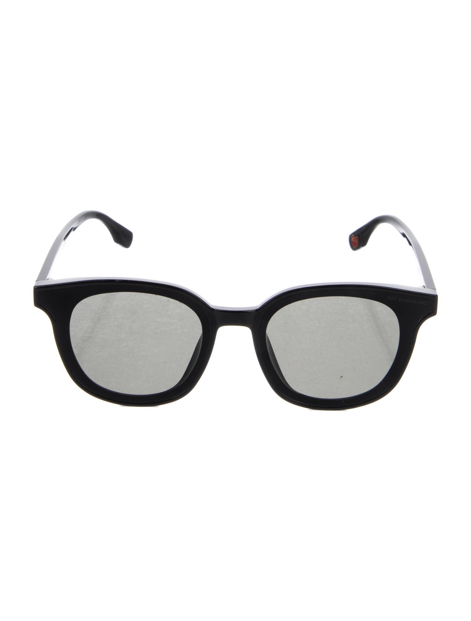 Rei Kawakuboサングラス Rei Kawakubo Oversize Tinted Sunglasses - Black Sunglasses