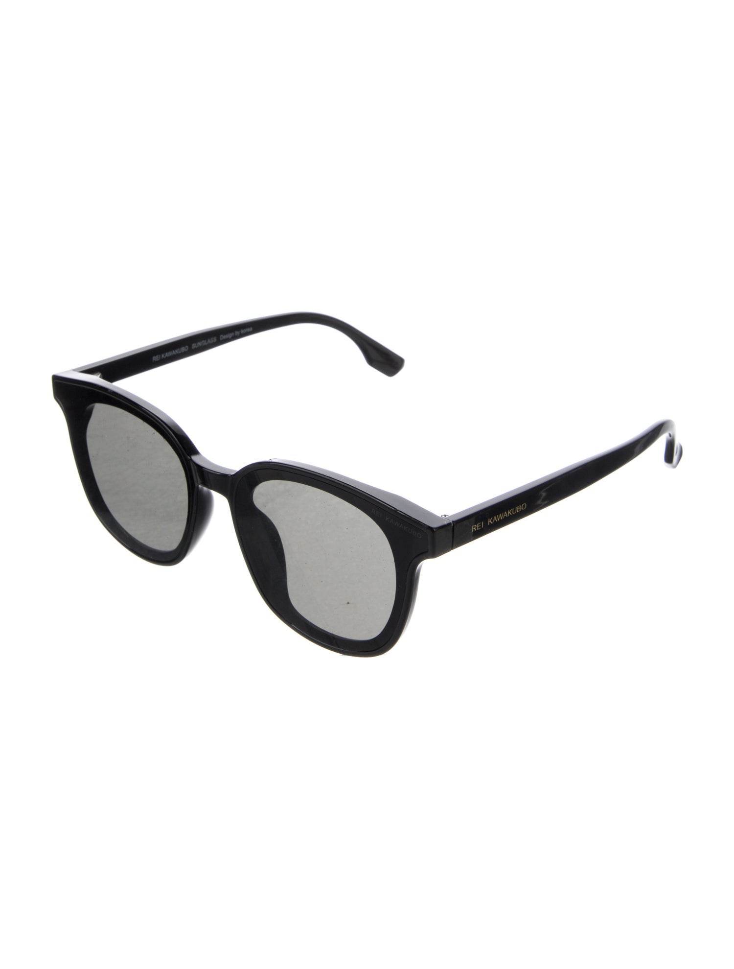 Rei Kawakuboサングラス Rei Kawakubo Oversize Tinted Sunglasses - Black Sunglasses