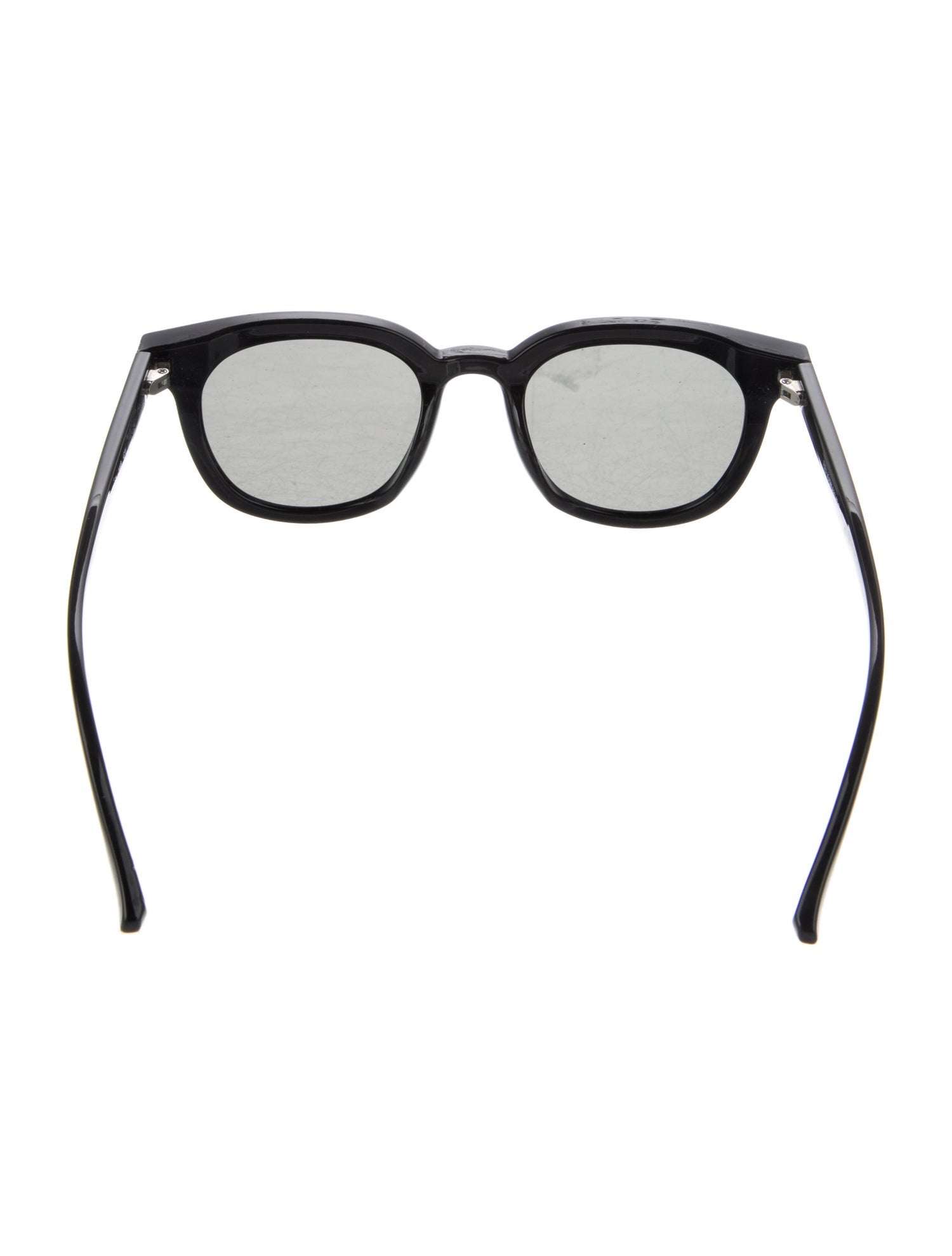 Rei Kawakubo Oversize Tinted Sunglasses - Black Sunglasses