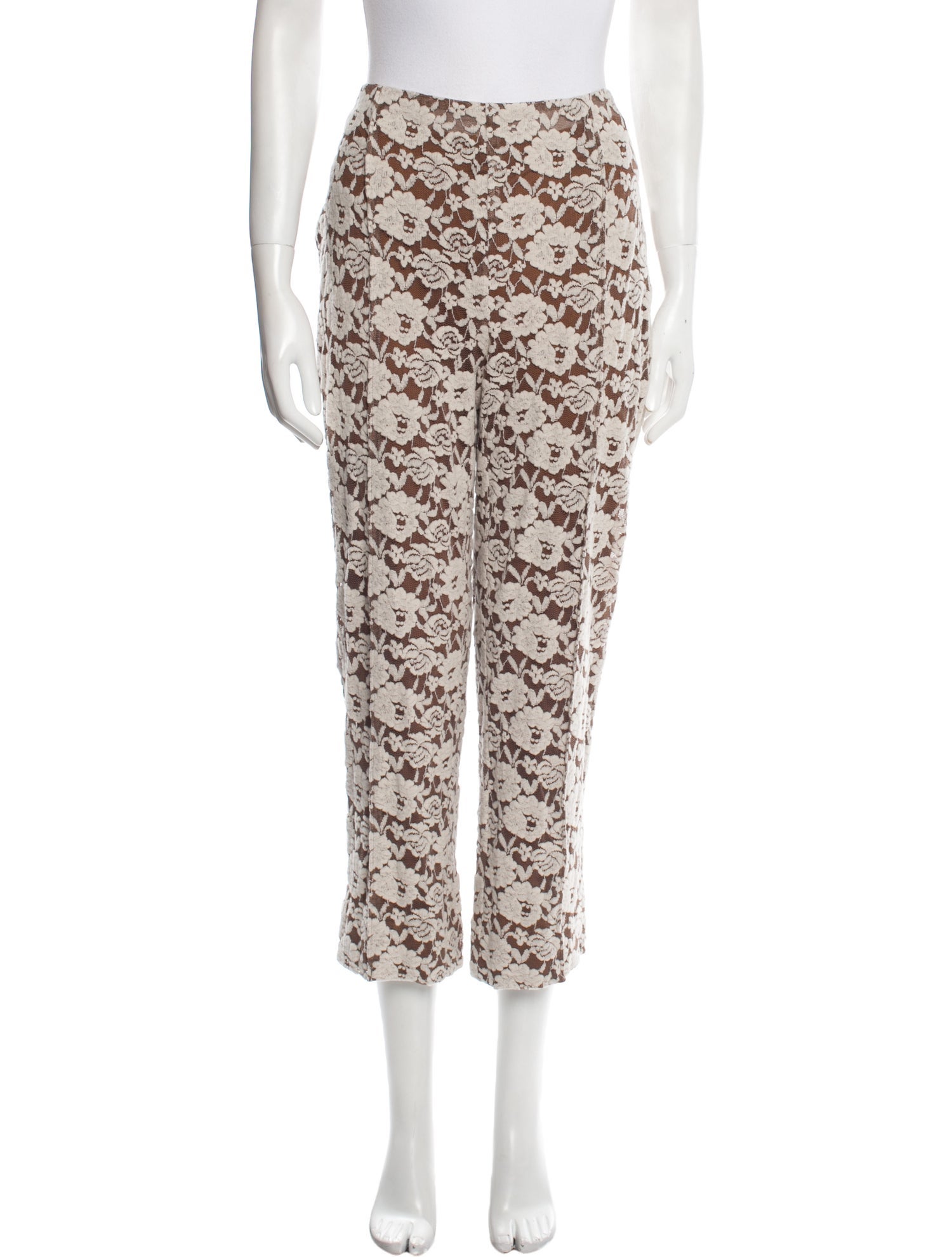 Rejina Pyo Lace Pattern Straight Leg Pants w/ Tags