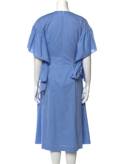 Rejina Pyo Crew Neck Midi Length Dress