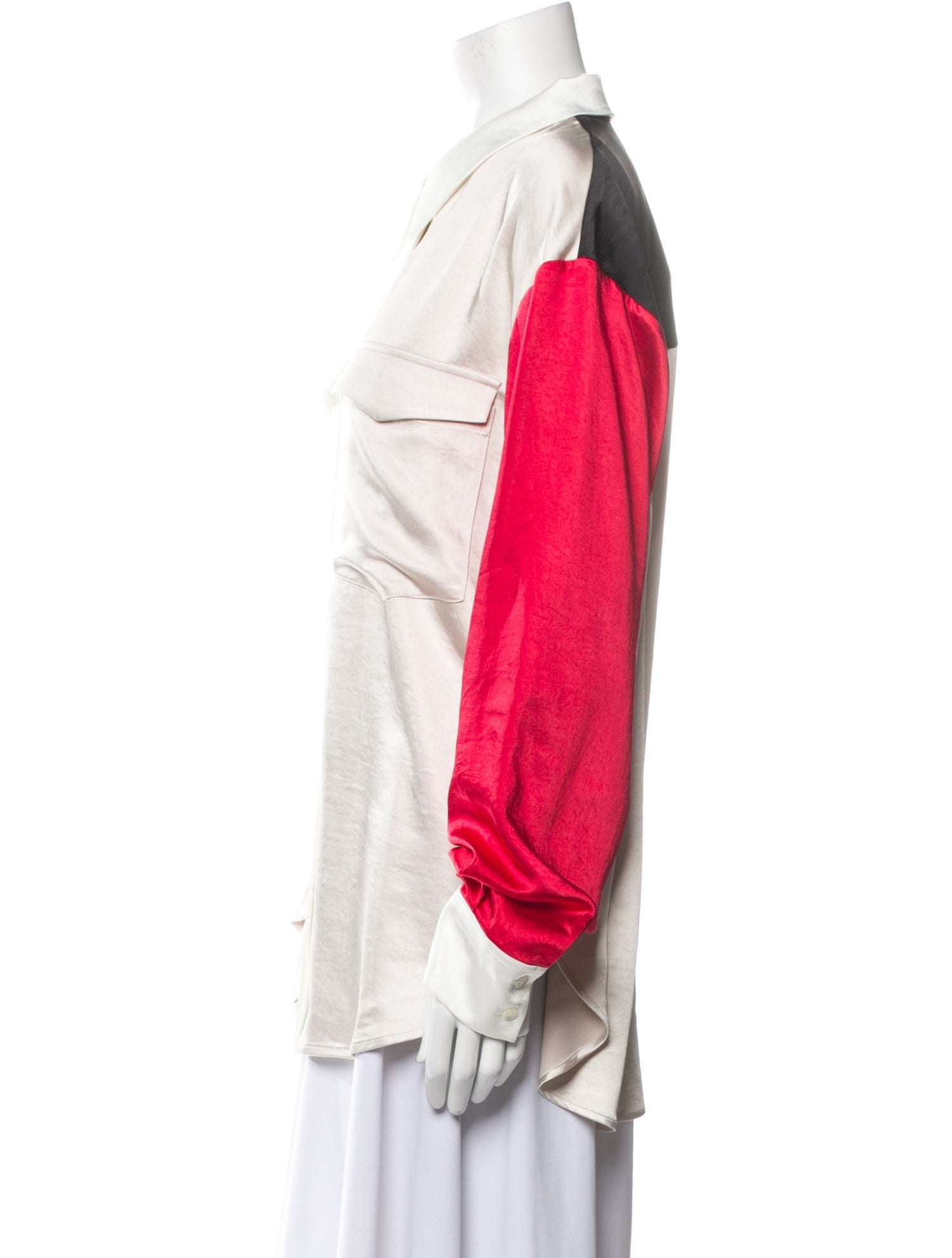 Rejina Pyo Long Sleeve Button-Up Top