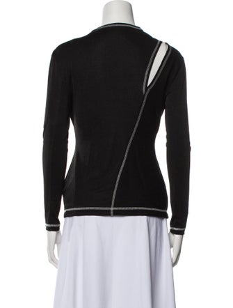 Rejina Pyo Wool V-Neck Sweatshirt