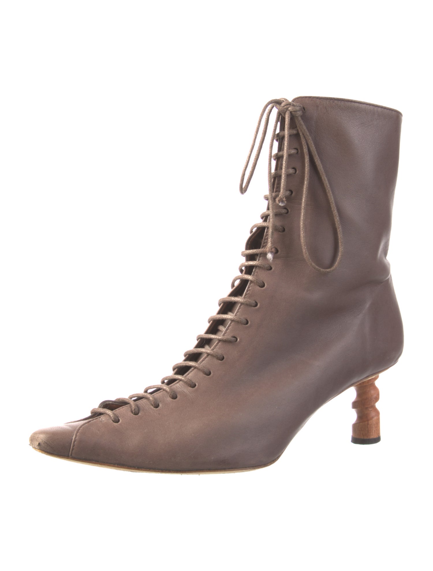 Rejina Pyo Leather Lace-Up Boots