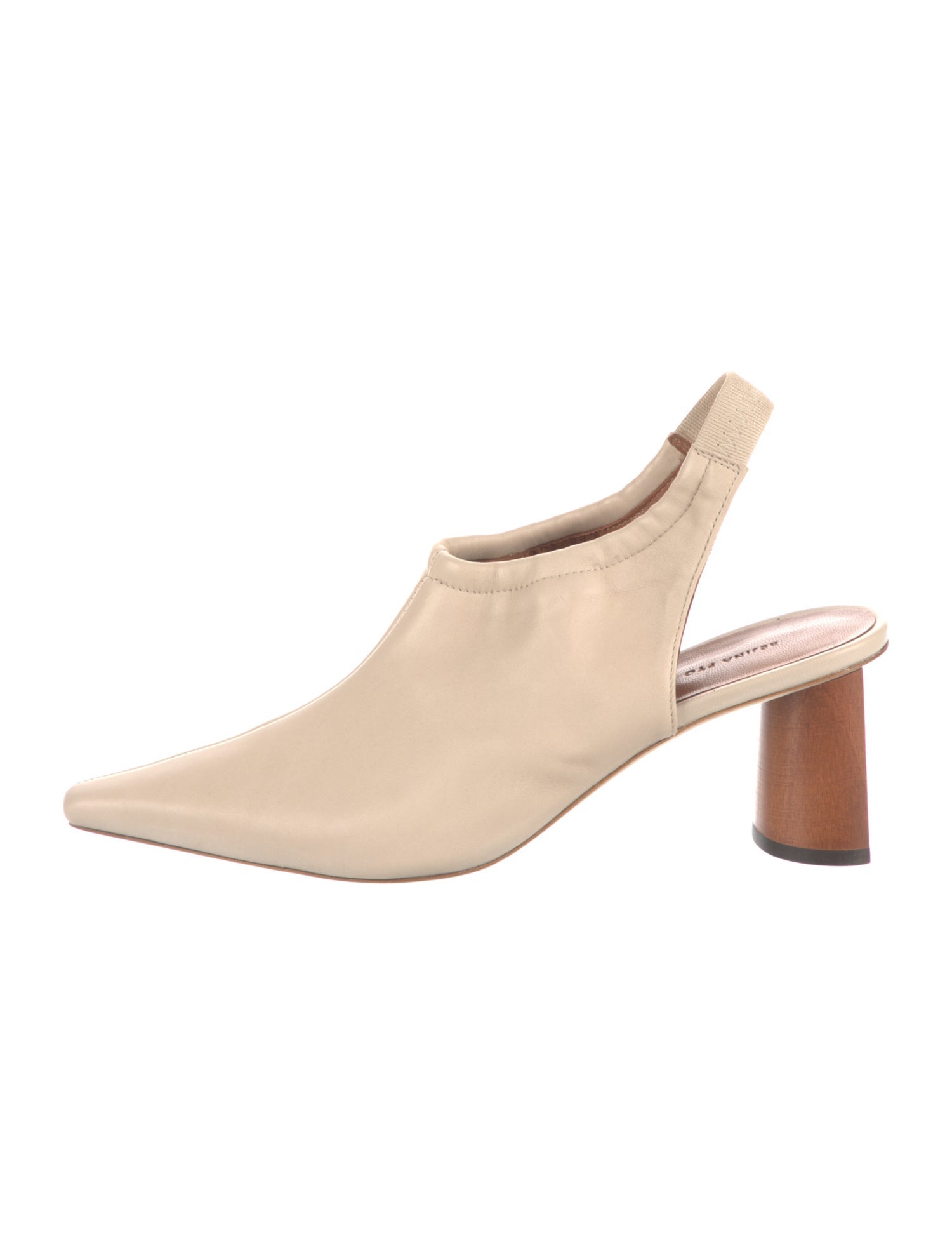 Rejina Pyo Leather Slingback Pumps