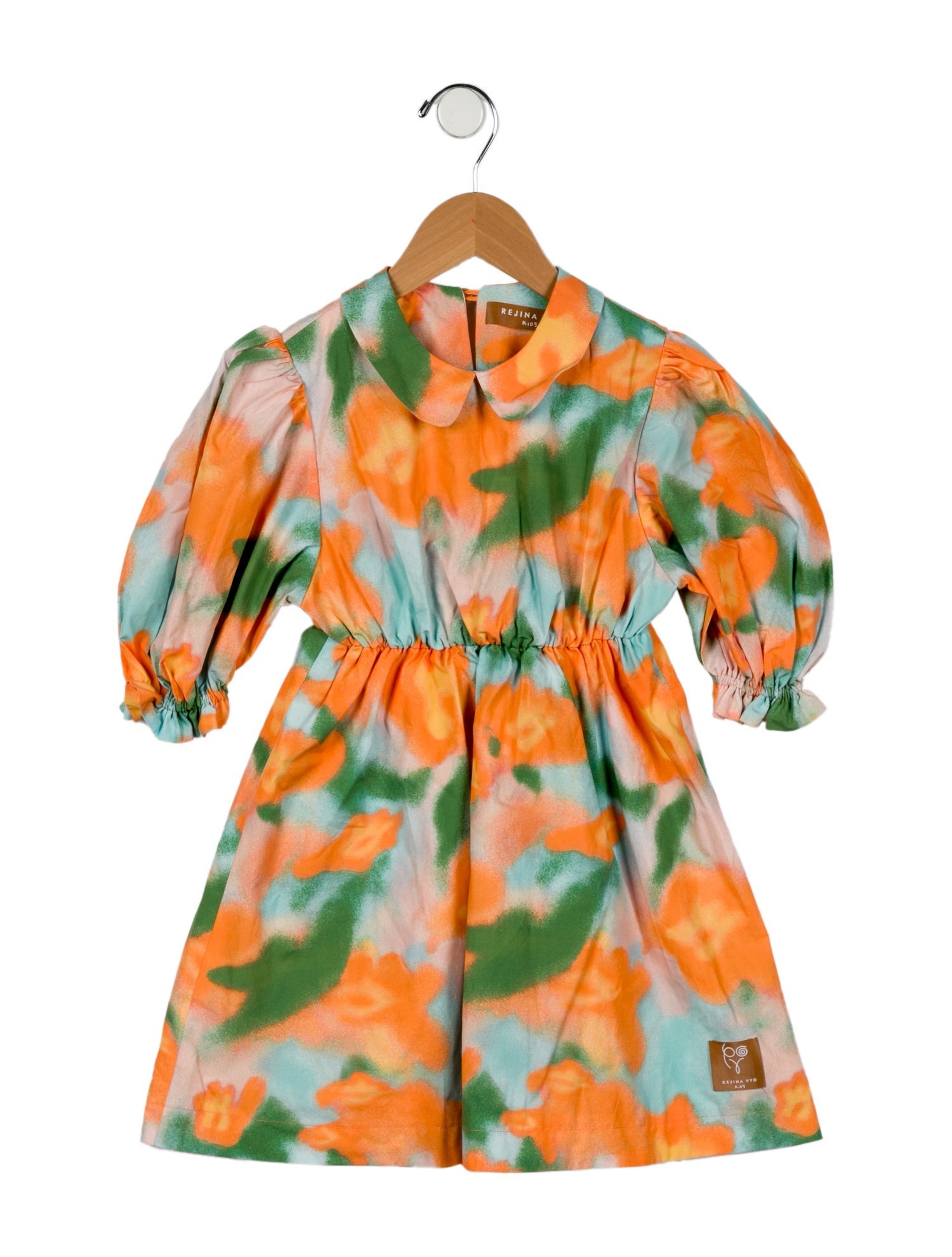 Rejina Pyo Toddler Girls' Printed Short Sleeve Dress