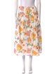 Rejina Pyo Printed Midi Length Skirt