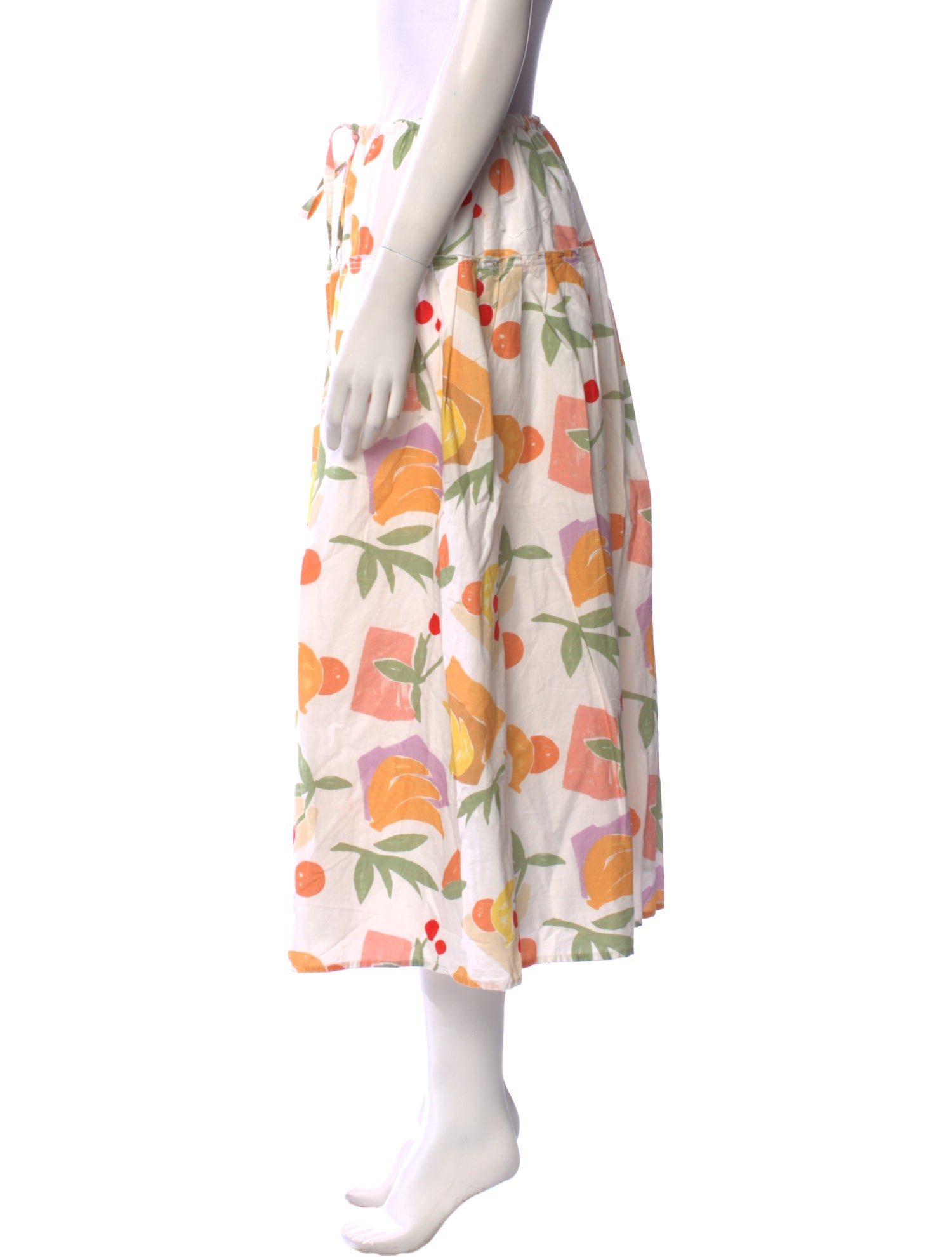 Rejina Pyo Printed Midi Length Skirt