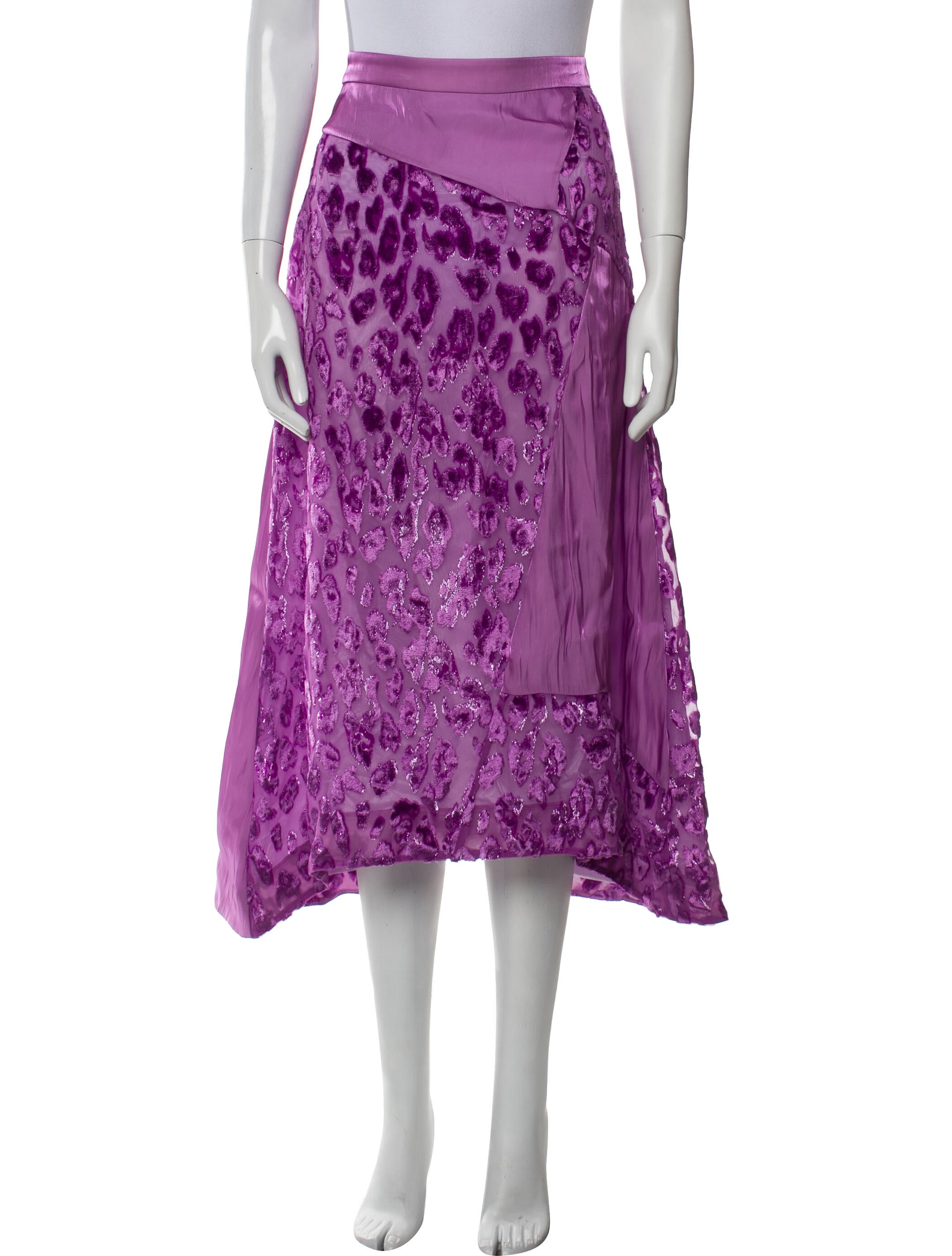 Rejina Pyo Printed Midi Length Skirt w/ Tags