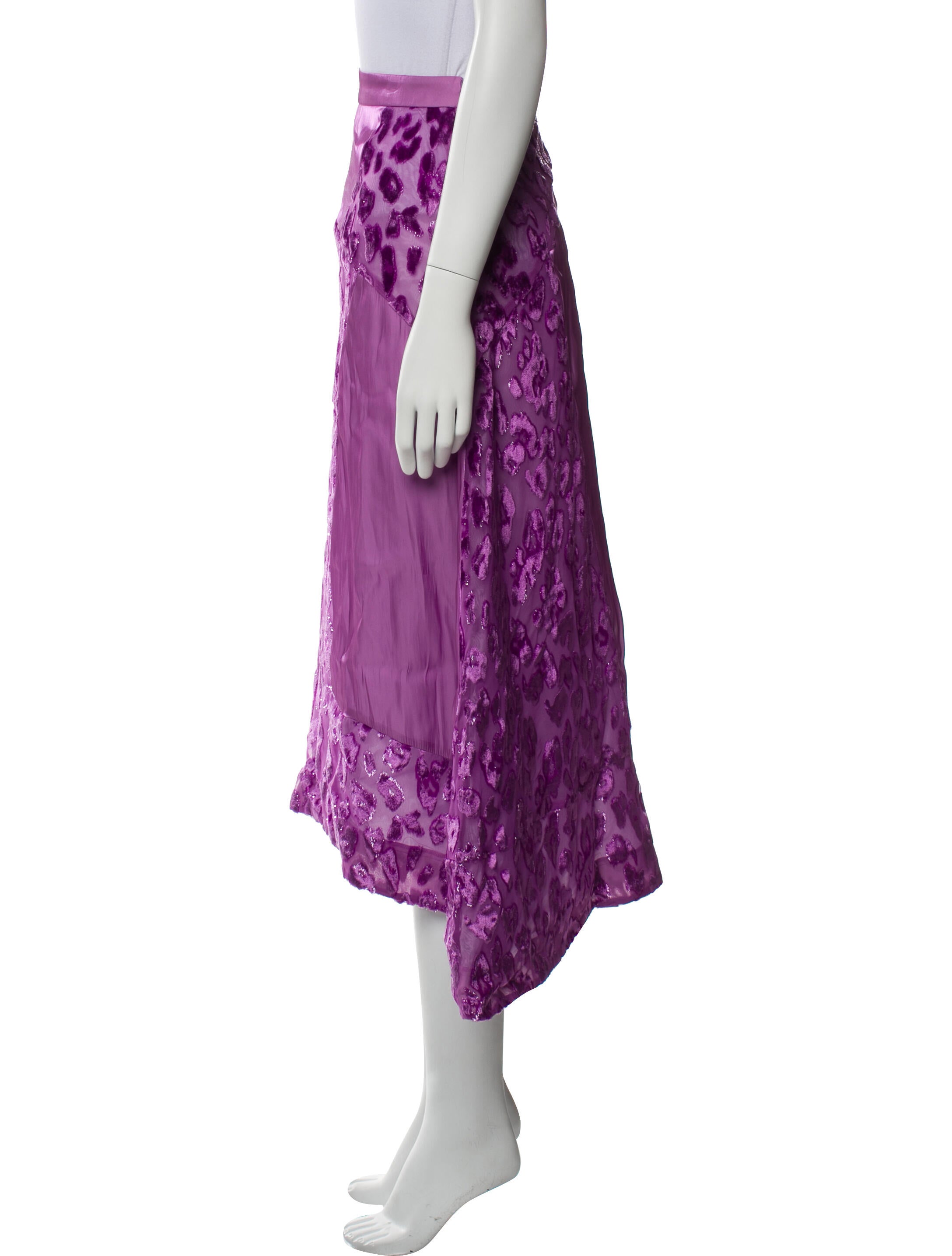 Rejina Pyo Printed Midi Length Skirt w/ Tags