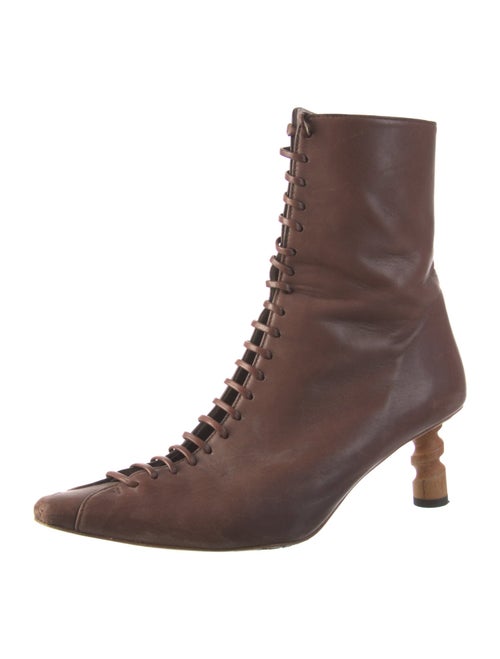 Rejina Pyo Leather Lace-Up Boots