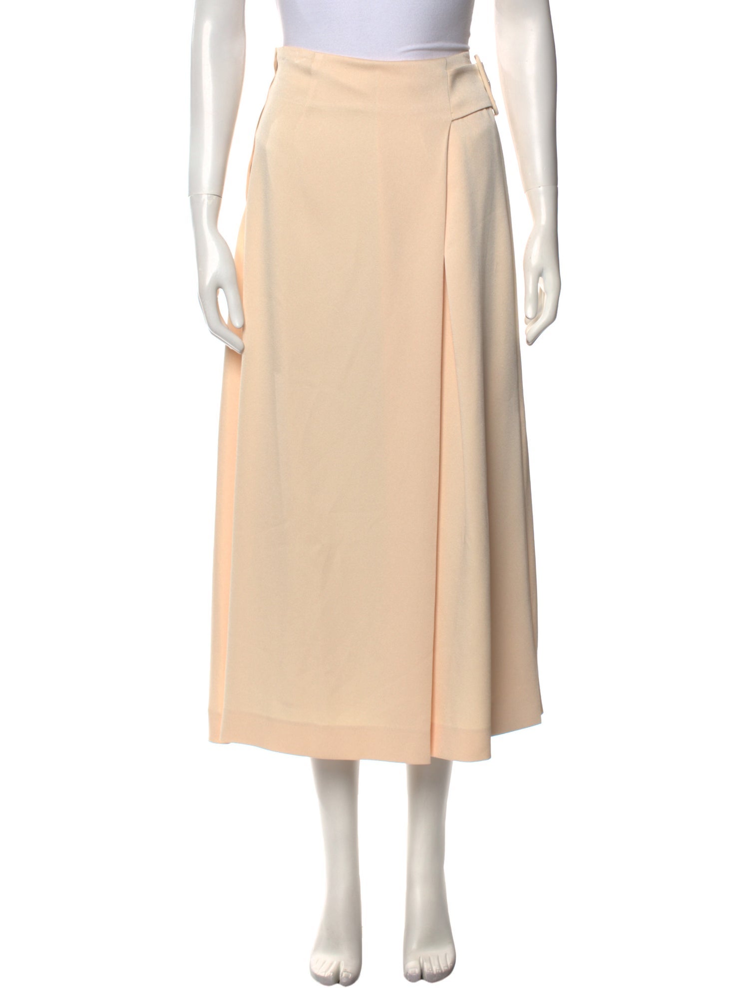 Rejina Pyo Pleated Accents Midi Length Skirt