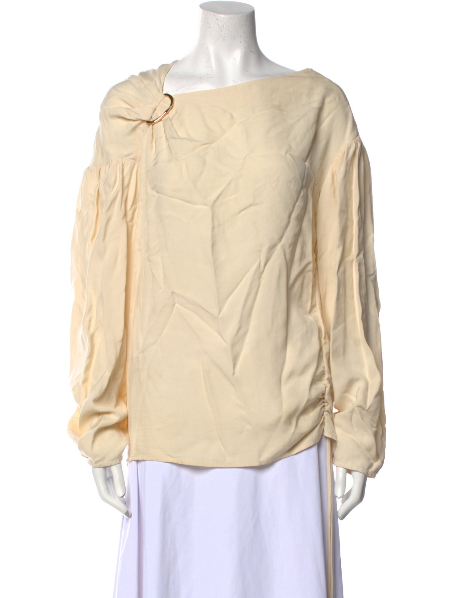 Rejina Pyo Cowl Neck Long Sleeve Blouse