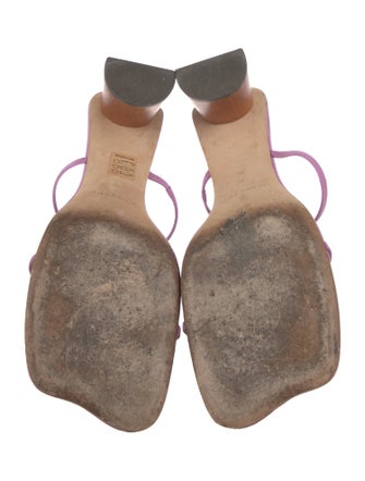 Rejina Pyo Suede T-Strap Sandals