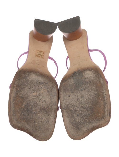 Rejina Pyo Suede T-Strap Sandals