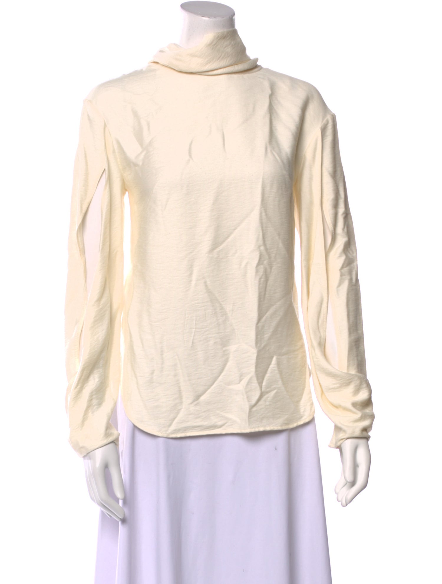 Rejina Pyo Cowl Neck Long Sleeve Blouse