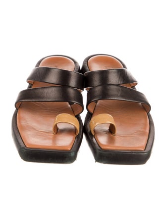 Rejina Pyo Leather Slides