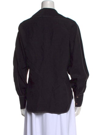 Rejina Pyo Long Sleeve Button-Up Top