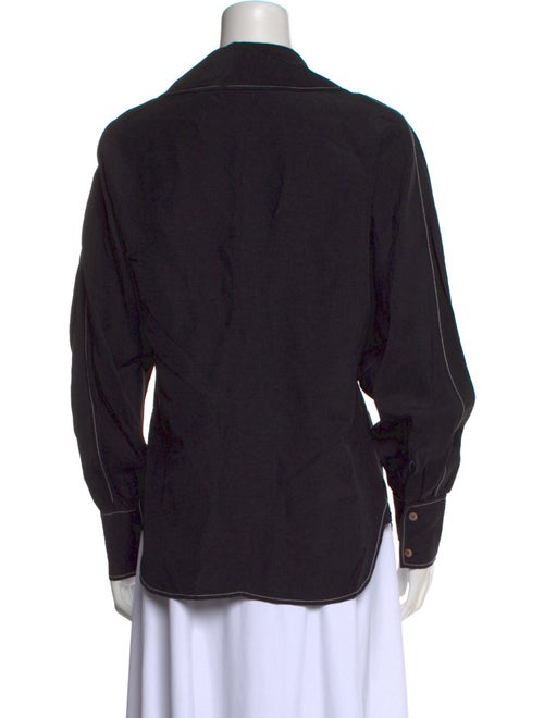 Rejina Pyo Long Sleeve Button-Up Top