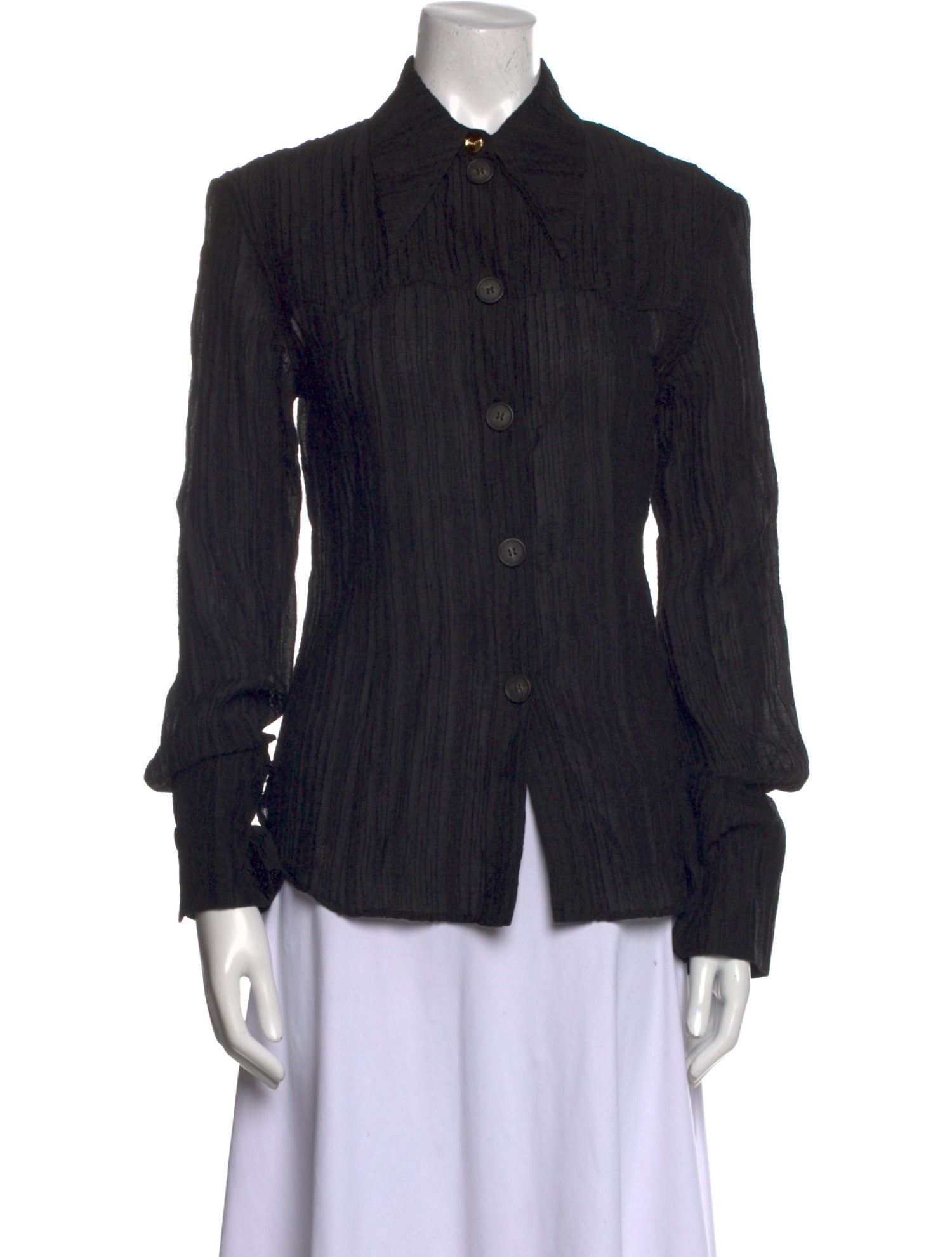 Rejina Pyo Long Sleeve Button-Up Top