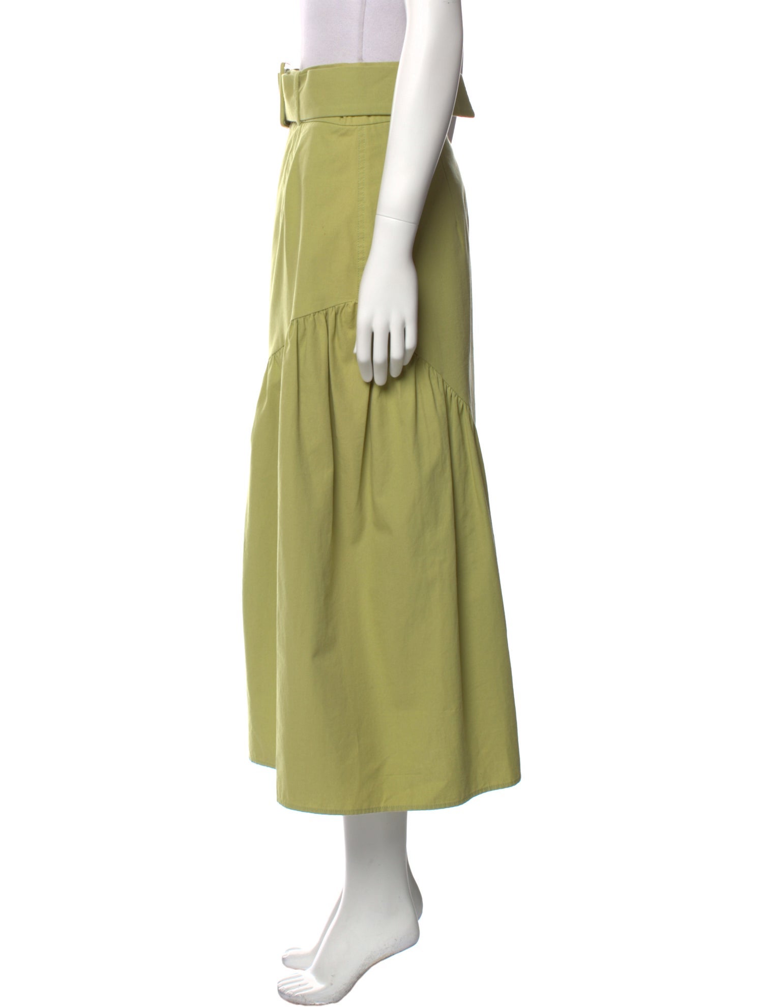 Rejina Pyo Pleated Accents Midi Length Skirt