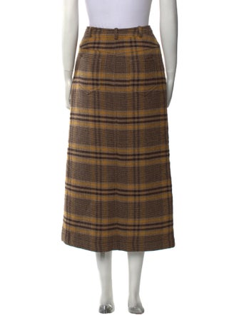 Rejina Pyo Wool Midi Length Skirt