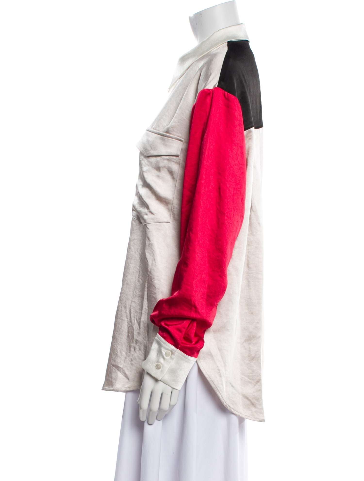 Rejina Pyo Long Sleeve Button-Up Top