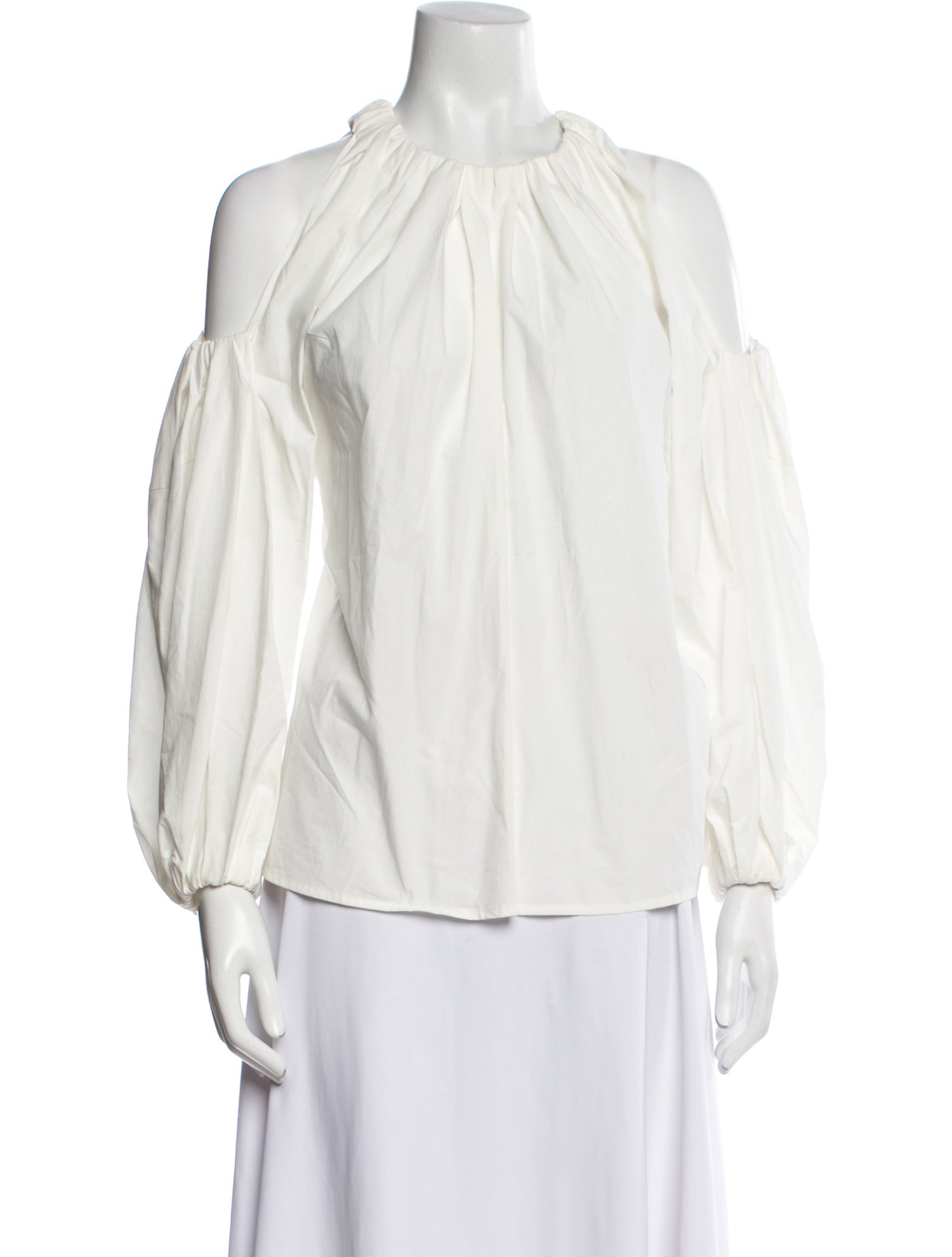 Rejina Pyo Crew Neck Three-Quarter Sleeve Blouse