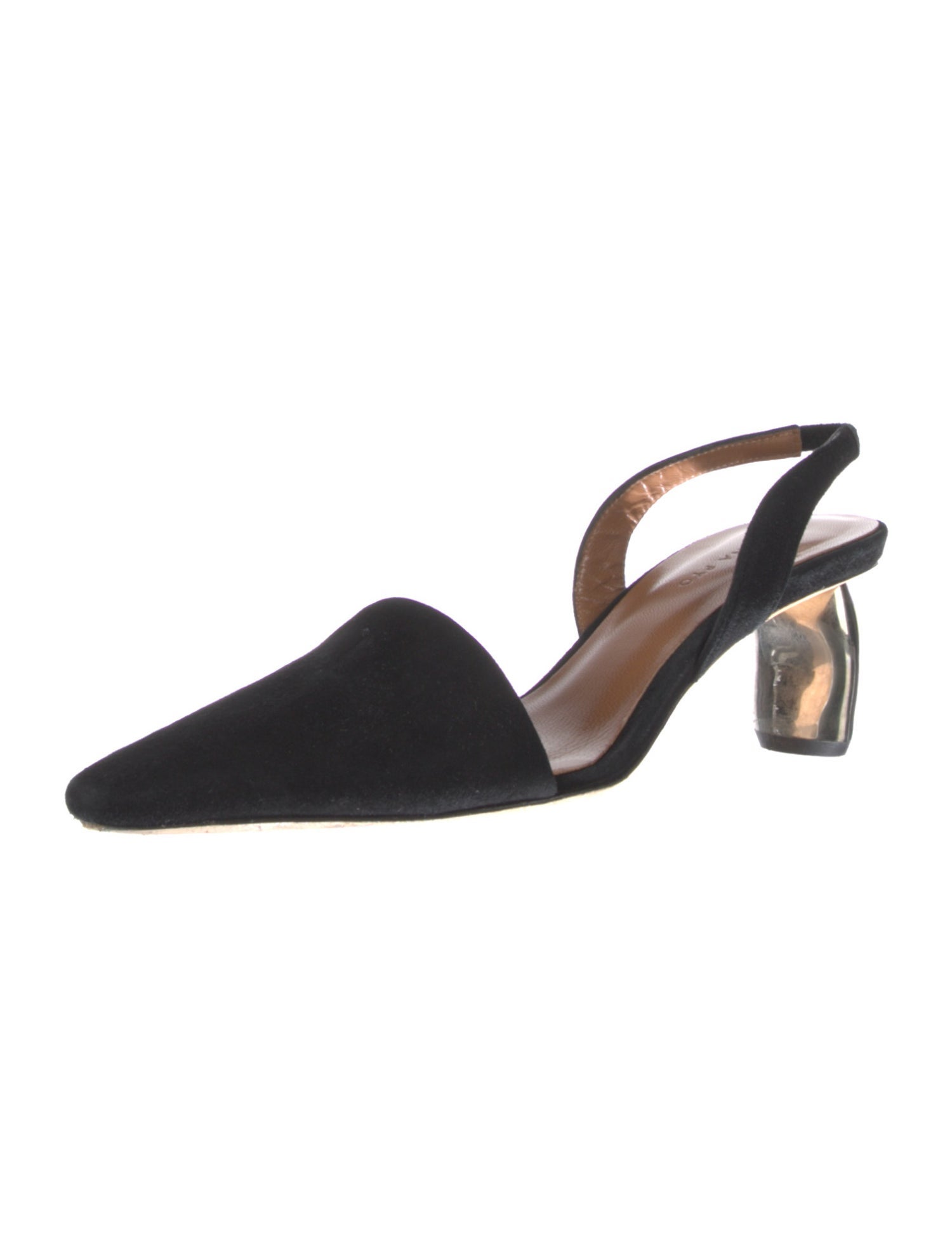 Rejina Pyo Suede Slingback Pumps