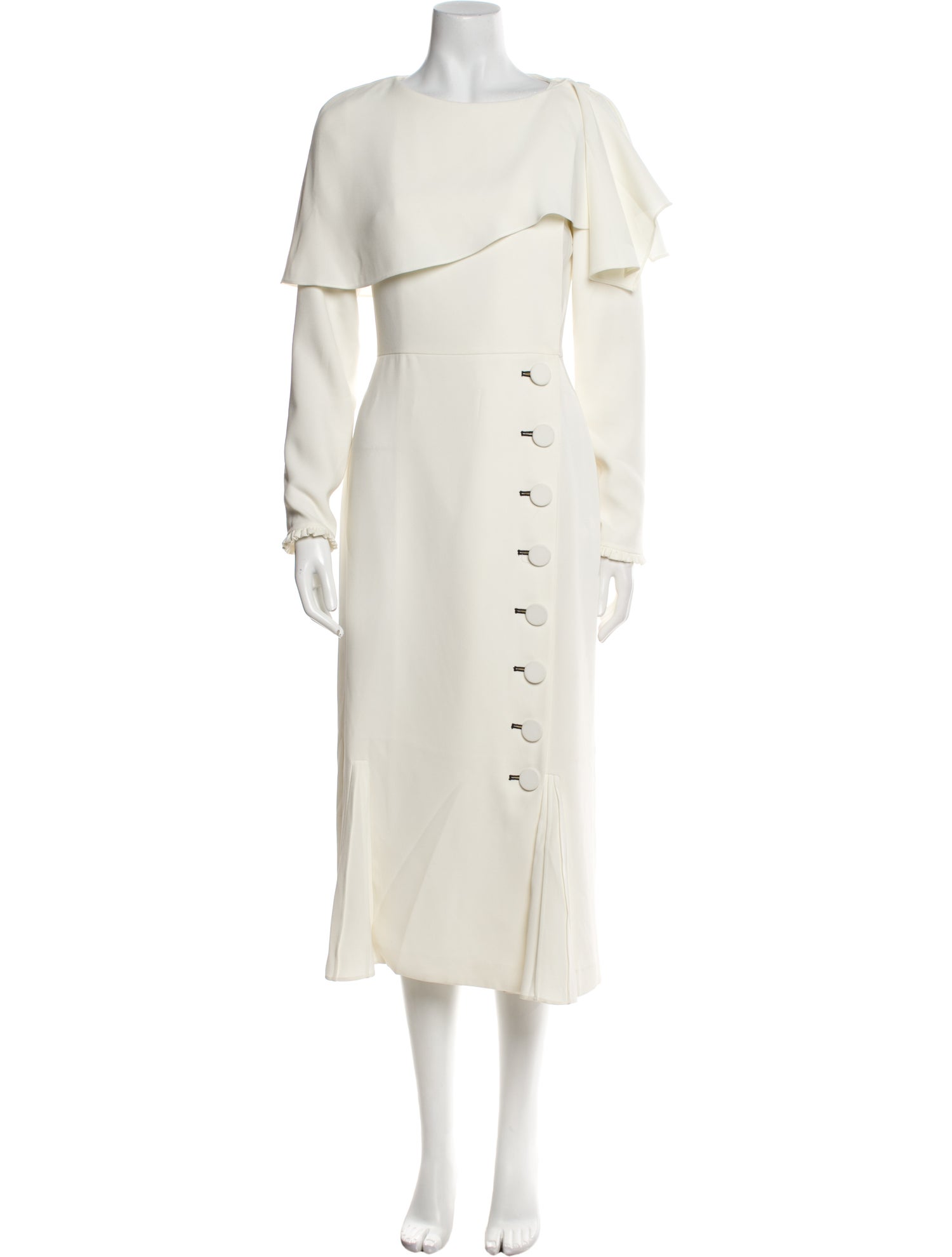 Rejina Pyo Bateau Neckline Midi Length Dress