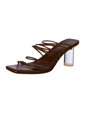 Rejina Pyo Leather Slides