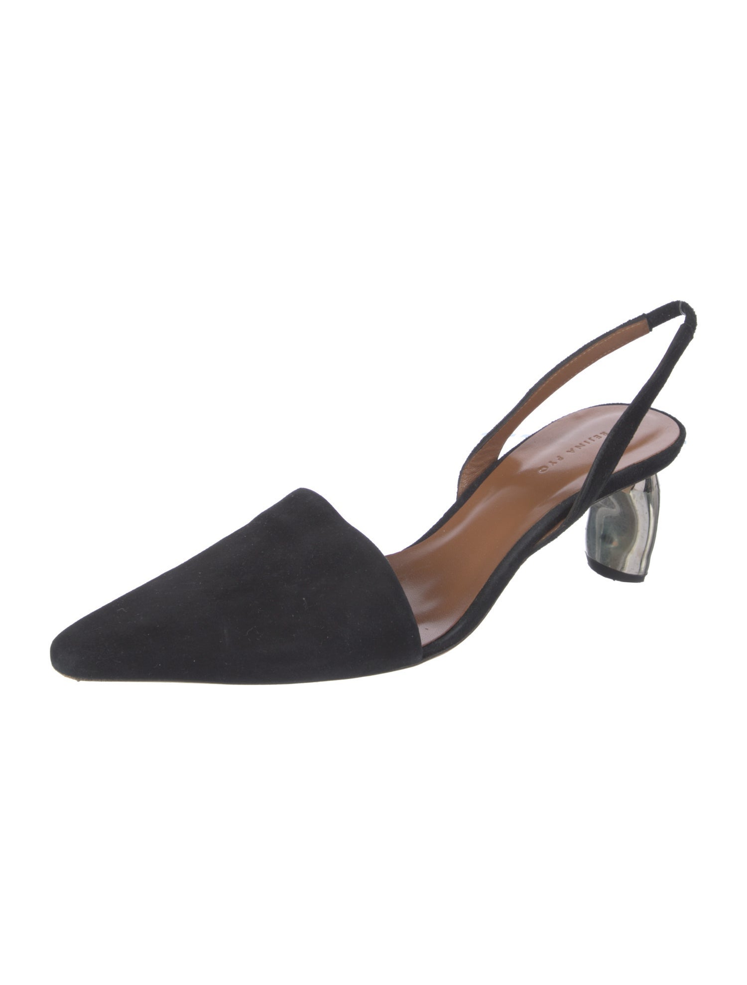 Rejina Pyo Suede Slingback Pumps