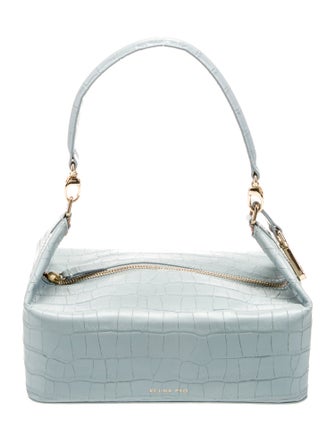 Rejina Pyo Embossed Leather Shoulder Bag